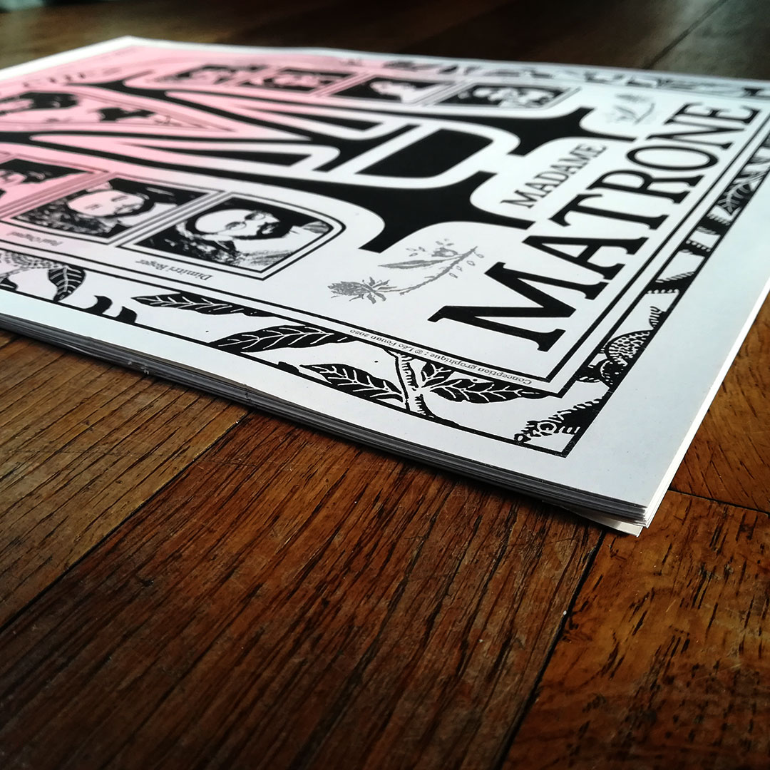 Madame Matrone affiche print